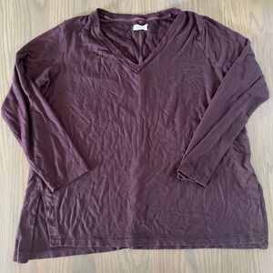 Lou & Grey Purple Long sleeve shirt